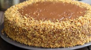 Chocolate cakes with nuts: recipes with photos and videos Cook a nut cake