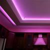 Perimeter ceiling lighting - original and harmonious